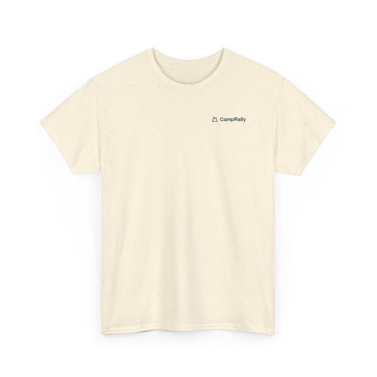 Frozen Lake Morning printed on a t-shirt